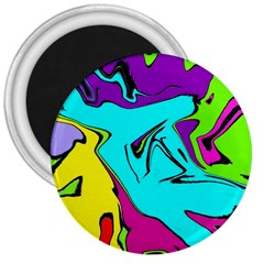 Abstract 3  Button Magnet by Siebenhuehner