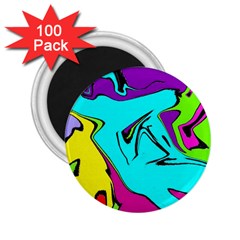 Abstract 2 25  Button Magnet (100 Pack) by Siebenhuehner