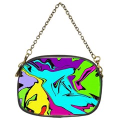 Abstract Chain Purse (one Side)