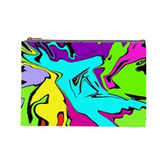 Abstract Cosmetic Bag (large) by Siebenhuehner