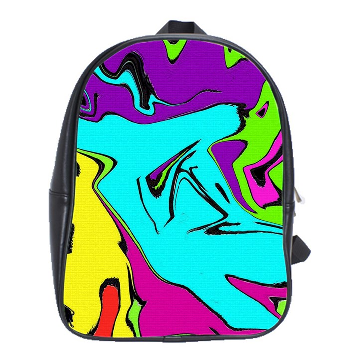 Abstract School Bag (Large)