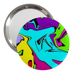 Abstract 3  Handbag Mirror