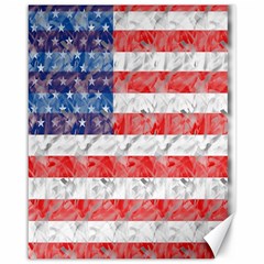 Flag Canvas 16  X 20  (unframed)