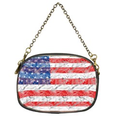 Flag Chain Purse (two Sided) 