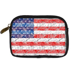 Flag Digital Camera Leather Case