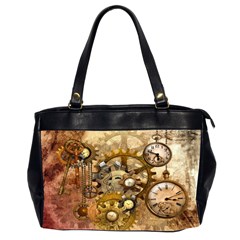 Steampunk Oversize Office Handbag (two Sides) by Ancello