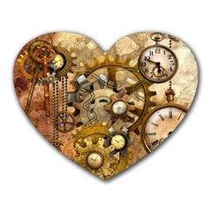 Steampunk Mouse Pad (heart)