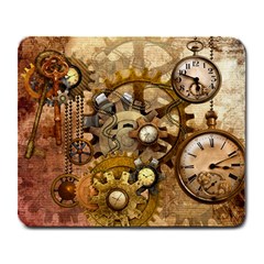 Steampunk Large Mouse Pad (rectangle)