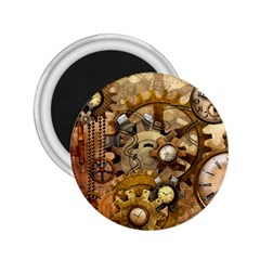 Steampunk 2 25  Button Magnet