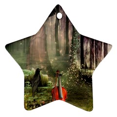 Last Song Star Ornament (two Sides) by Ancello