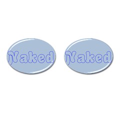 1logo2 Cufflinks (oval)