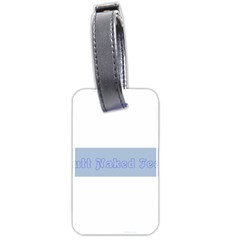 1logo2 Luggage Tag (two Sides)