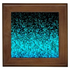 Glitter Dust 1 Framed Ceramic Tile by MedusArt