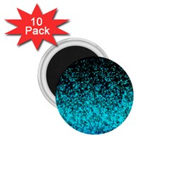 Glitter Dust 1 1 75  Button Magnet (10 Pack) by MedusArt