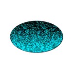 Glitter Dust 1 Sticker (Oval) Front