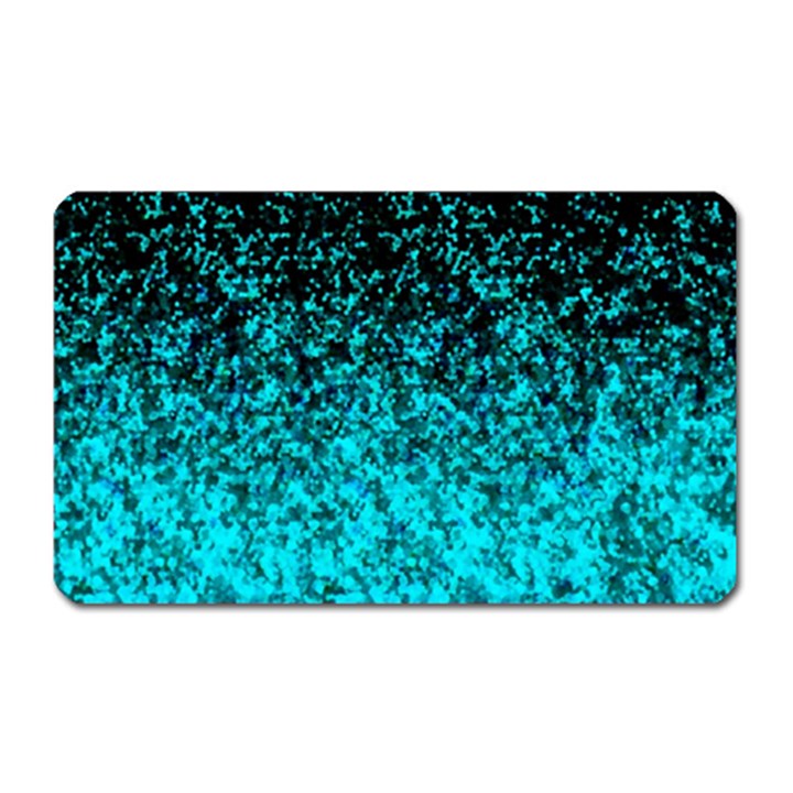 Glitter Dust 1 Magnet (Rectangular)