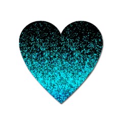 Glitter Dust 1 Magnet (heart) by MedusArt