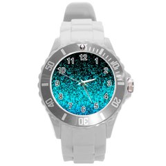 Glitter Dust 1 Plastic Sport Watch (large) by MedusArt