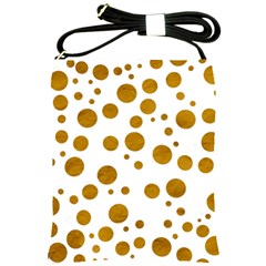 Tan Polka Dots Shoulder Sling Bag