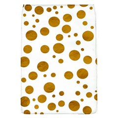 Tan Polka Dots Removable Flap Cover (large)