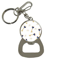 21st Birthday Keys Background Bottle Opener Key Chain