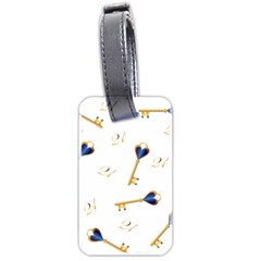 21st Birthday Keys Background Luggage Tag (two Sides)