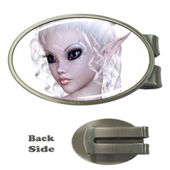 Fairy Elfin Elf Nymph Faerie Money Clip (oval) by goldenjackal