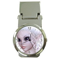 Fairy Elfin Elf Nymph Faerie Money Clip With Watch by goldenjackal