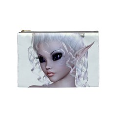 Fairy Elfin Elf Nymph Faerie Cosmetic Bag (medium) by goldenjackal