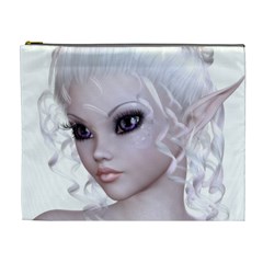 Fairy Elfin Elf Nymph Faerie Cosmetic Bag (xl) by goldenjackal