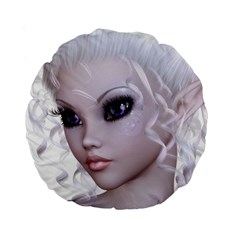 Fairy Elfin Elf Nymph Faerie 15  Premium Round Cushion 