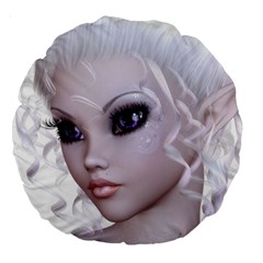 Fairy Elfin Elf Nymph Faerie 18  Premium Round Cushion 