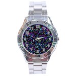 Glitter 1 Stainless Steel Watch Front