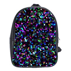 Glitter 1 School Bag (xl) by MedusArt