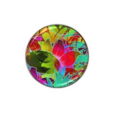 Floral Abstract 1 Golf Ball Marker (for Hat Clip)