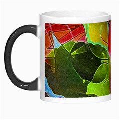 Floral Abstract 1 Morph Mug by MedusArt