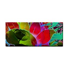 Floral Abstract 1 Hand Towel by MedusArt