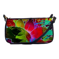 Floral Abstract 1 Evening Bag by MedusArt