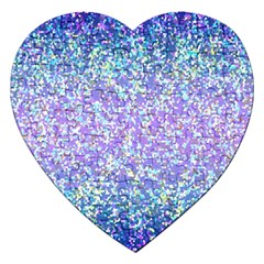 Glitter2 Jigsaw Puzzle (heart) by MedusArt