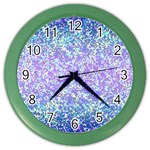 Glitter2 Wall Clock (Color) Front