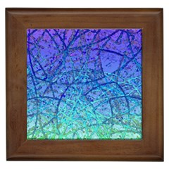 Grunge Art Abstract G57 Framed Tile by MedusArt