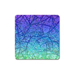 Grunge Art Abstract G57 Magnet (square) by MedusArt