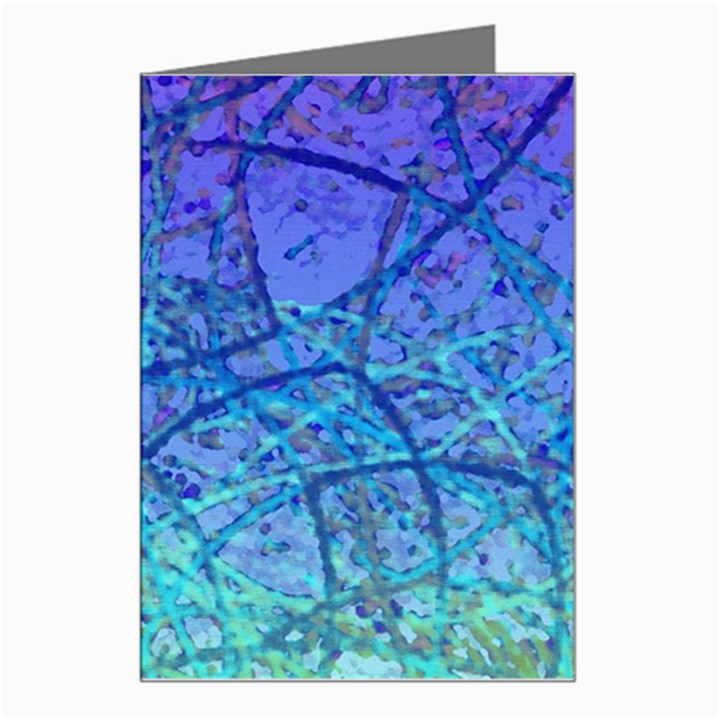 Grunge Art Abstract G57 Greeting Card