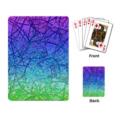 Grunge Art Abstract G57 Playing Cards Single Design by MedusArt