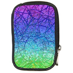 Grunge Art Abstract G57 Compact Camera Leather Case