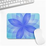 Abstract Lotus Flower 1 Small Mouse Pad (Rectangle) Front