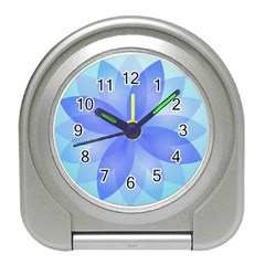 Abstract Lotus Flower 1 Desk Alarm Clock by MedusArt