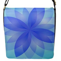 Abstract Lotus Flower 1 Flap Closure Messenger Bag (small) by MedusArt