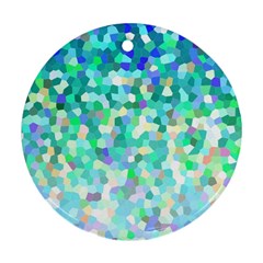 Mosaic Sparkley 1 Round Ornament