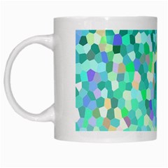 Mosaic Sparkley 1 White Coffee Mug by MedusArt